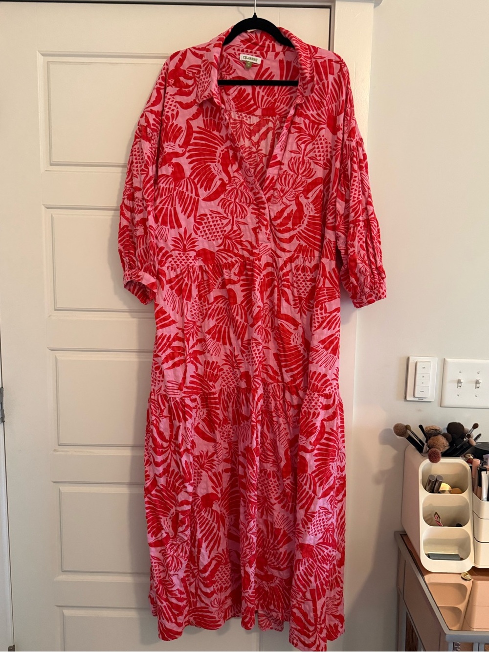 Anthro Carolita Floral Maxi Dress